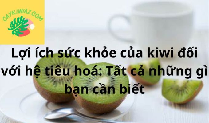 Lợi ích sức khỏe của kiwi đối với hệ tiêu hoá: Tất cả những gì bạn cần biết